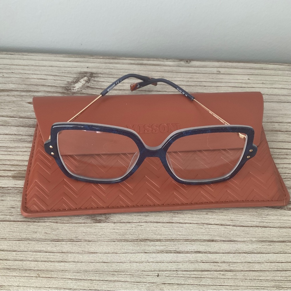 Missoni Blue Eyeglasses